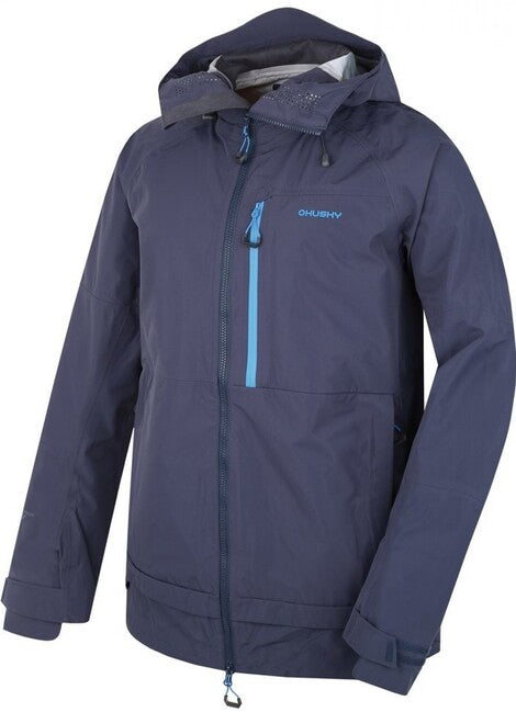 HUSKY Nanook Men's Hardshell Jacket, Navy Blue