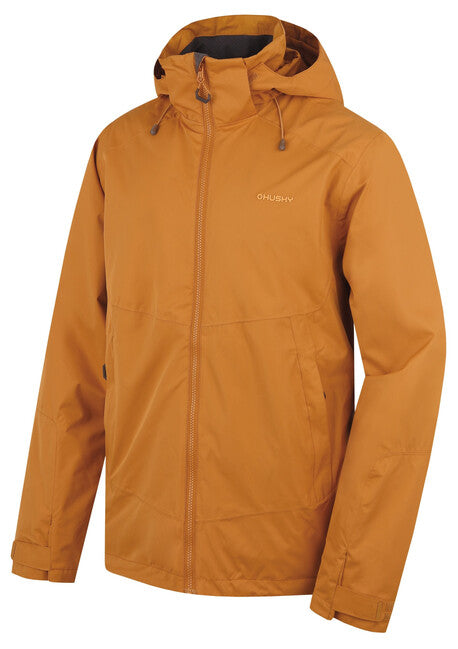 HUSKY Nelory Men's Hardshell Jacket, Mustard