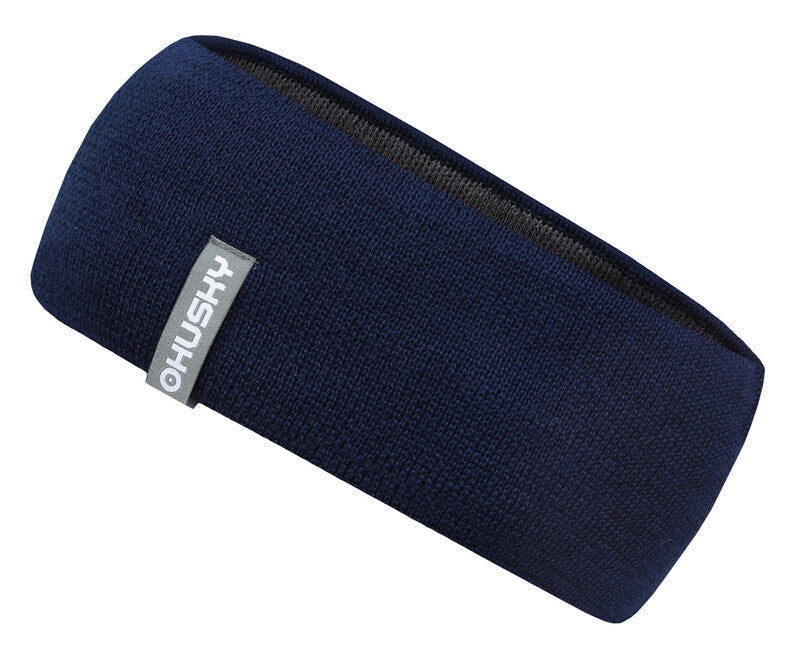 HUSKY Men's Merband 1 Merino Headband, Navy Blue