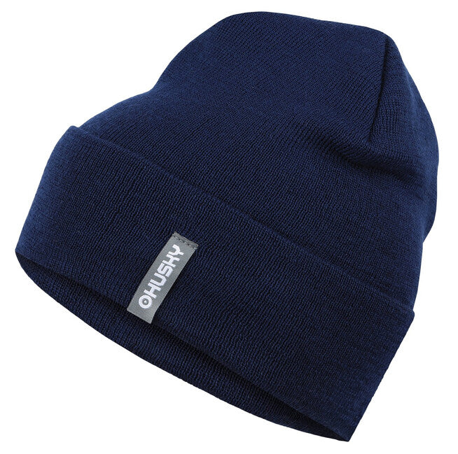 HUSKY Men's Merino Beanie Merhat 1, Navy Blue