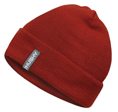 HUSKY Merhat 1 men's merino beanie, brick red