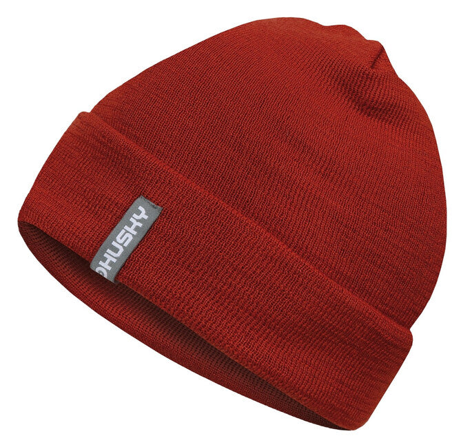 HUSKY Merhat 1 ανδρικός merino σκούφος, κεραμιδί