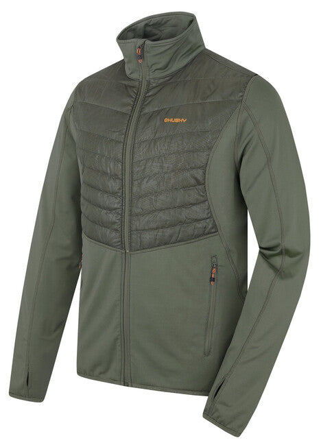HUSKY Men's Airy Hoodie M, Dark Grey Green