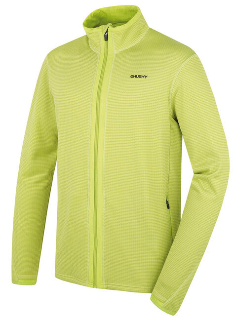 HUSKY Arctic Zip Men's Fleece Hoodie, Brown Green