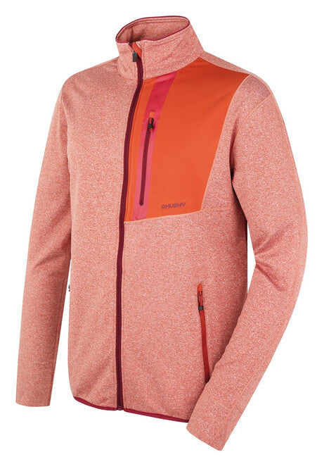 HUSKY Ane Women's Zip Men's Hoodie, Dark Brick Orange