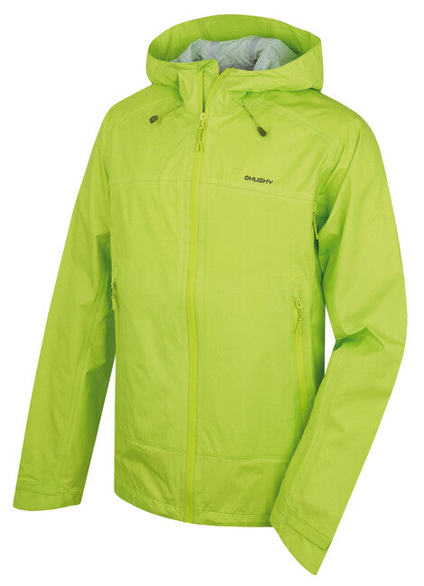 HUSKY Lamy 3 Men's Outdoor Jacket, Bright Green