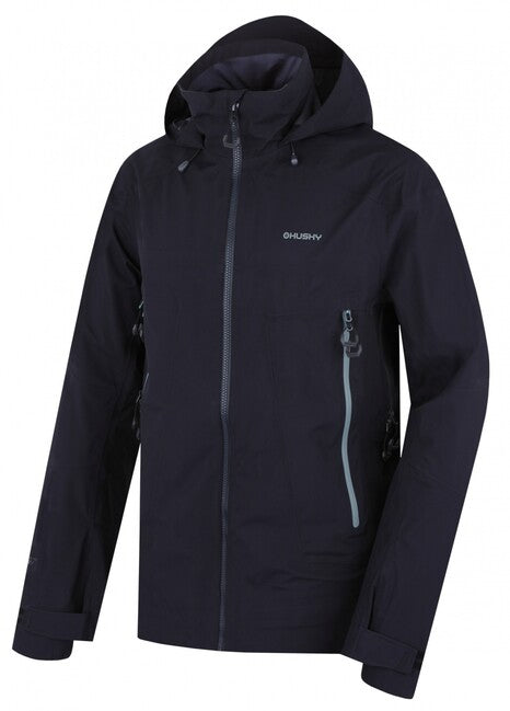 HUSKY Nakron Men's Outdoor Jacket, Black