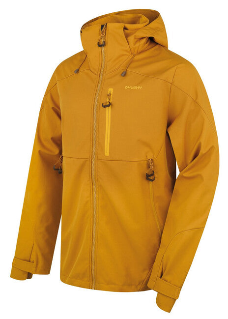 HUSKY Sauri Softshell Jacket Men's, Mustard