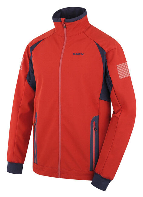 HUSKY Scooby M men's softshell jacket, deep brick