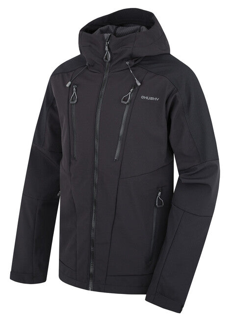 HUSKY Sevan ανδρικό softshell μπουφάν, black