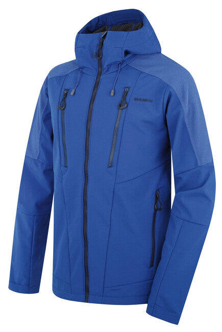HUSKY Sevan Men's Softshell Jacket, Navy Blue