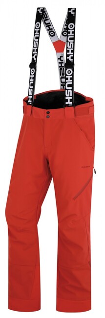 HUSKY Galti Men's Ski Pants, Red