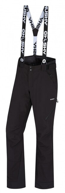 HUSKY Galti Men's Ski Pants, Black