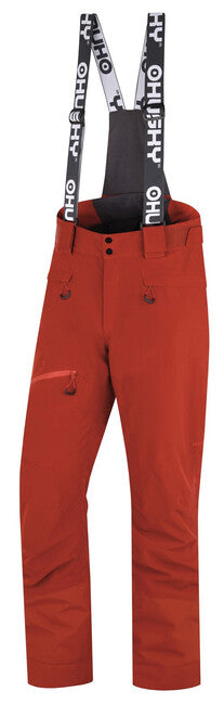 HUSKY Gilep men's ski trousers, dark brick