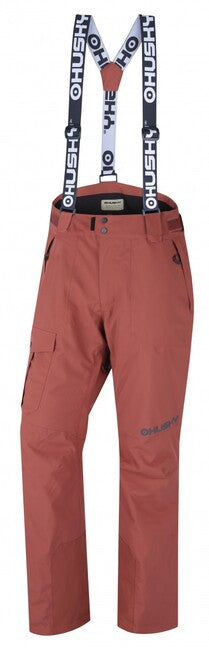 HUSKY Gili Men's Ski Pants, Brown