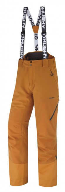 HUSKY Mitaly Men's Ski Pants, Mustard