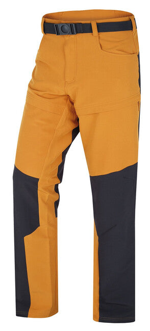 HUSKY Keiry M men's outdoor trousers, mustard