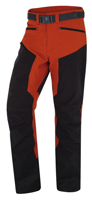 HUSKY Krony Men's Outdoor Pants, Dark Red-Brown