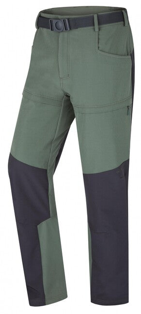 HUSKY Men's Outdoor Pants Keiry, Green/Anthracite
