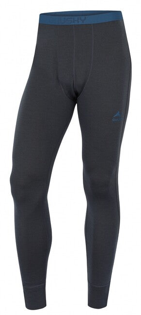 HUSKY Merea Men's Thermal Pants, Dark Grey