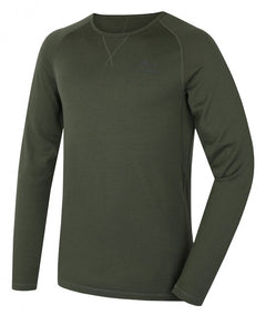 HUSKY Merow men's thermal long-sleeve t-shirt, green