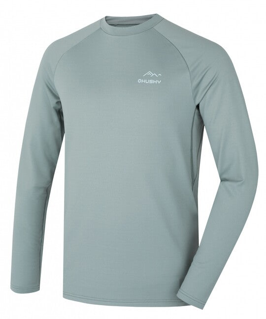 HUSKY Men's Thermal Long Sleeve T-Shirt Tromi M, Faded Green