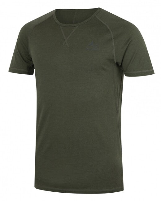 HUSKY Mersa Men's Short Sleeve Thermal Shirt M, Green