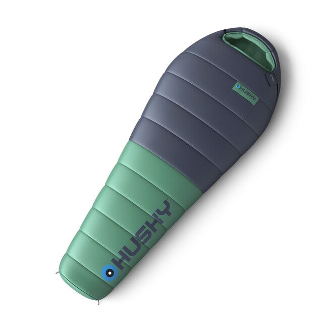 HUSKY Dinis Paper Sleeping Bag -10, Blue/Mint