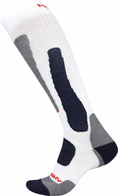 HUSKY Snow-ski Socks, White