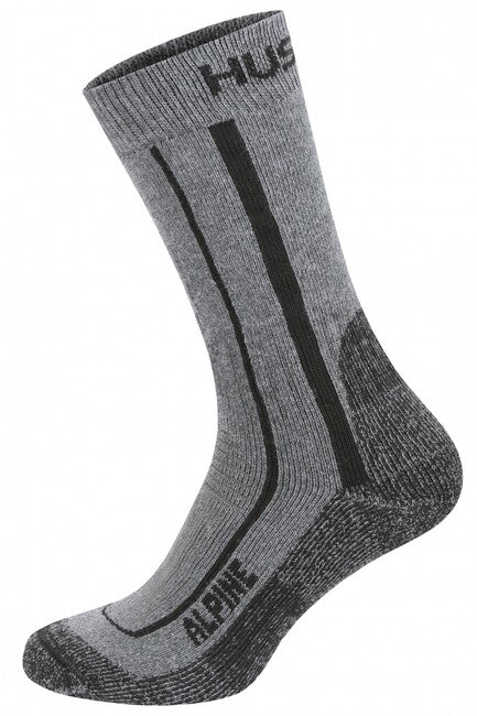 HUSKY Alpine Socks, Grey/Black
