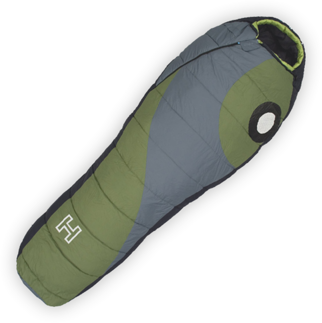HUSKY Comfort Aurus Sleeping Bag -18°C, Green