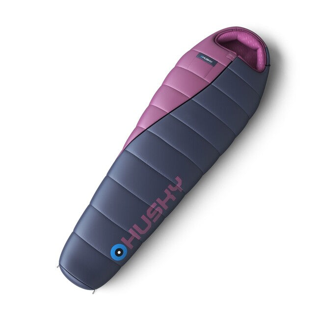 HUSKY Motion Sleeping Bag Ladies, Navy Blue Pink