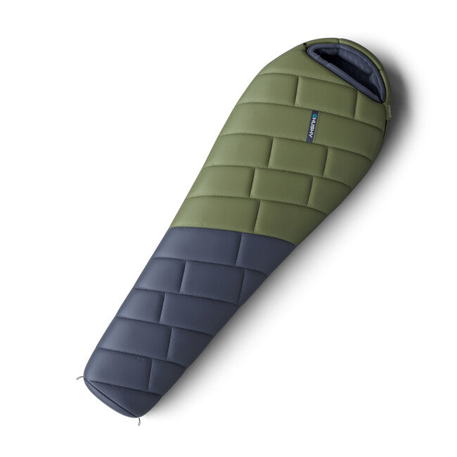 HUSKY Proud Sleeping Bag, Blue-Khaki