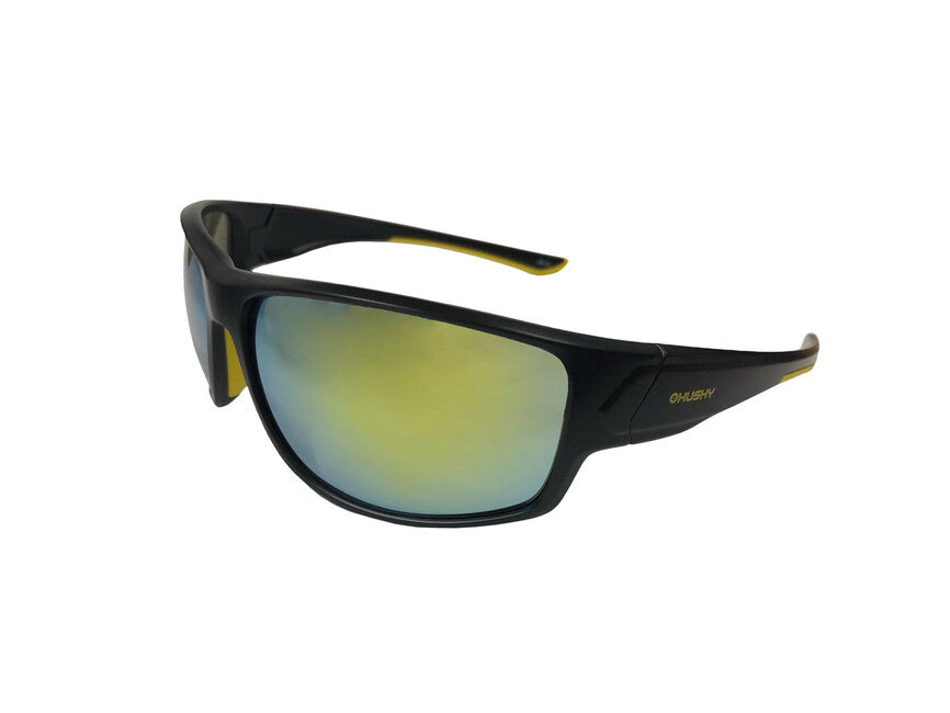 HUSKY Selou Sports Glasses, Black/Yellow