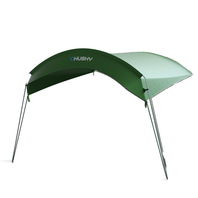 HUSKY Caravan Tent Shelter, Green