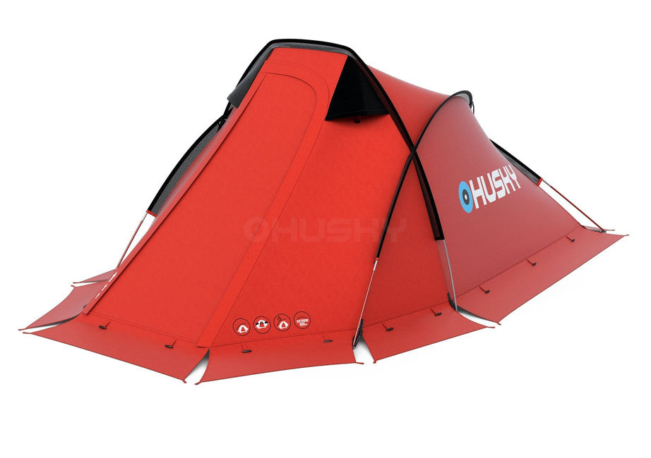 HUSKY Extreme Flame 1 Tent, Red