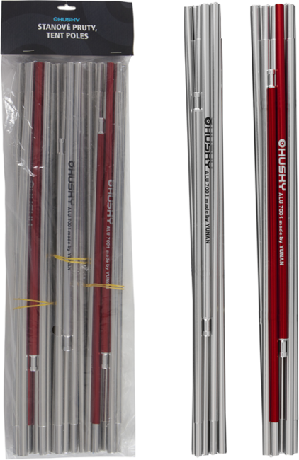 HUSKY Bright Tent Aluminum Poles (Boyard)