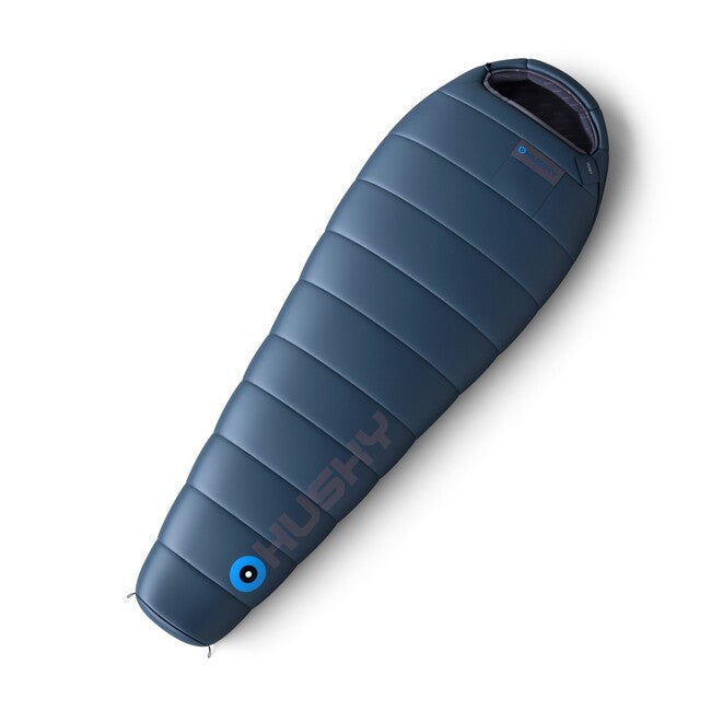 HUSKY Plus Synthetic Three-Season Extended Sleeping Bag -10°C, Navy Blue