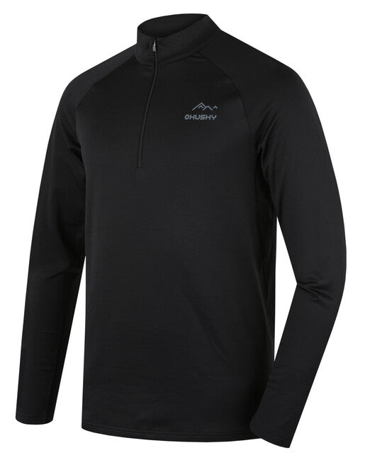 HUSKY termoprádlo Active Winter tričko dl tromi zips M, čierna