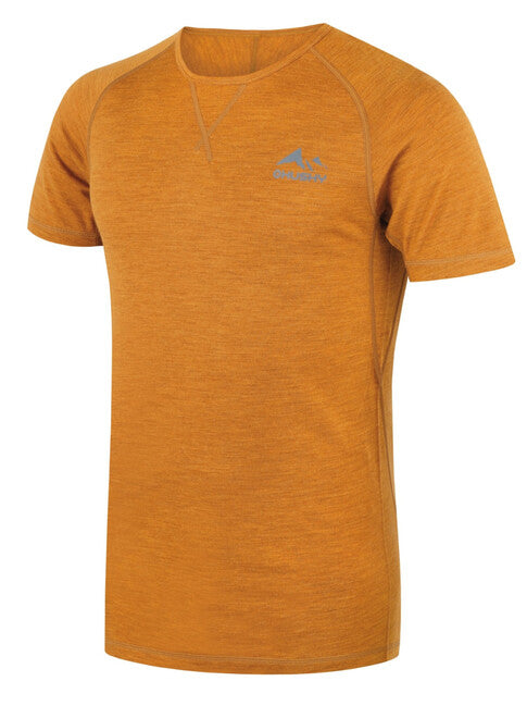HUSKY MERSA Merino T-Shirt, Mustard