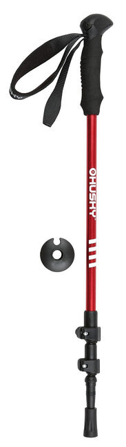 HUSKY Scaup Trekking Poles, Red