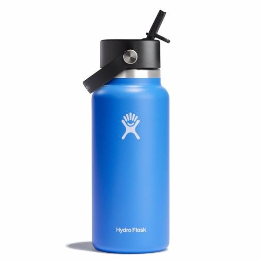 Hydro Flask Wide Thermos Bottle with Straw 946 ml 32, Cascade