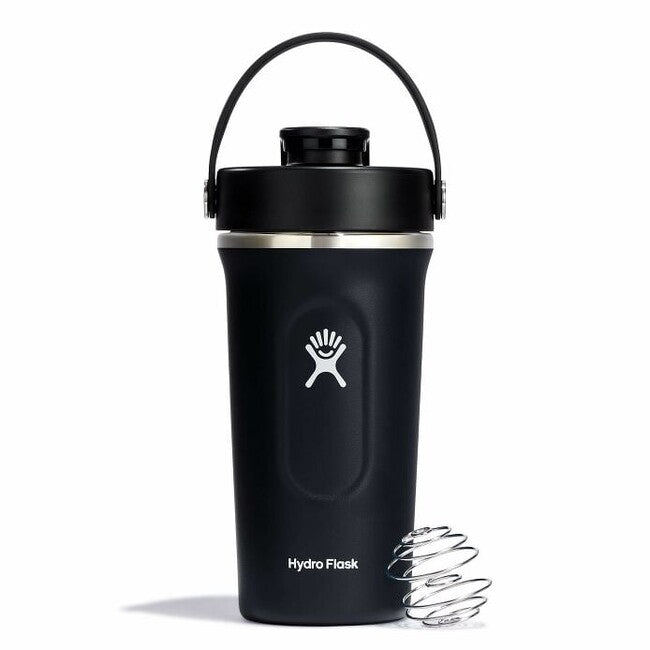 Hydro Flask Shaker 24 OZ Shaker Bottle 710ml, Black