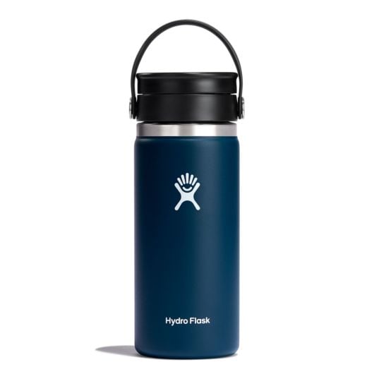 Hydro Flask Thermos Cup 16 OZ Wide Flex Sip Lid 473 ml, Indigo