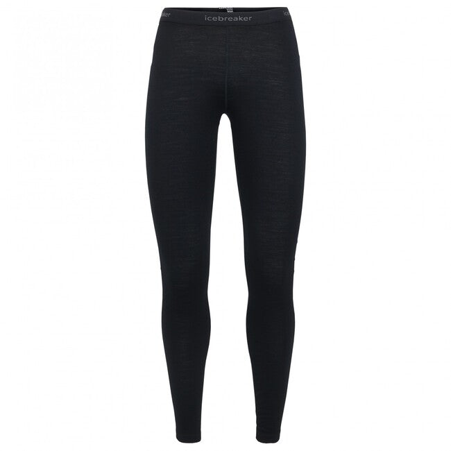 Icebreaker Women's 200 Oasis Thermal Leggings, Black