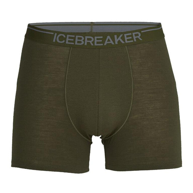 Icebreaker Pánske boxerky Anatomica, zelená
