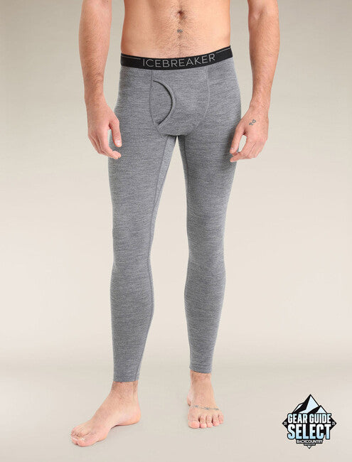 Icebreaker Men's Merino 200 Oasis Thermal Shorts, Grey