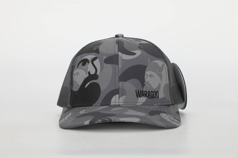 WARAGOD Joküll Cap, Grey Camo