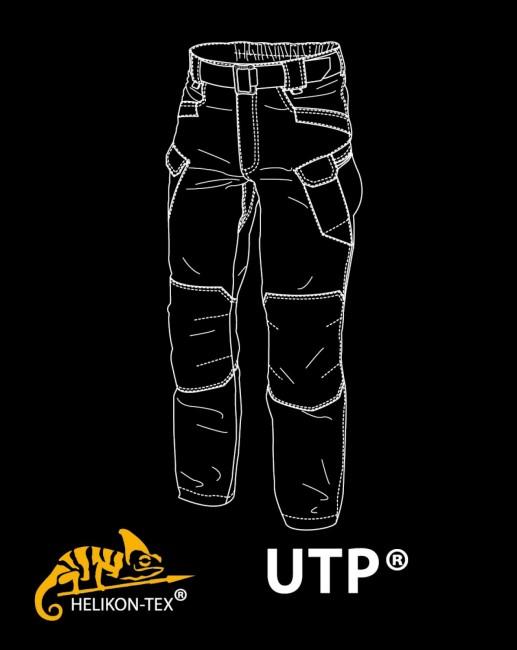 Helikon-Tex Urban Tactical Rip-Stop Trousers, Camogreen