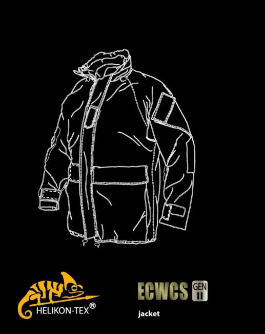 Helikon-Tex ECWCS Gen II Waterproof Jacket, Black
